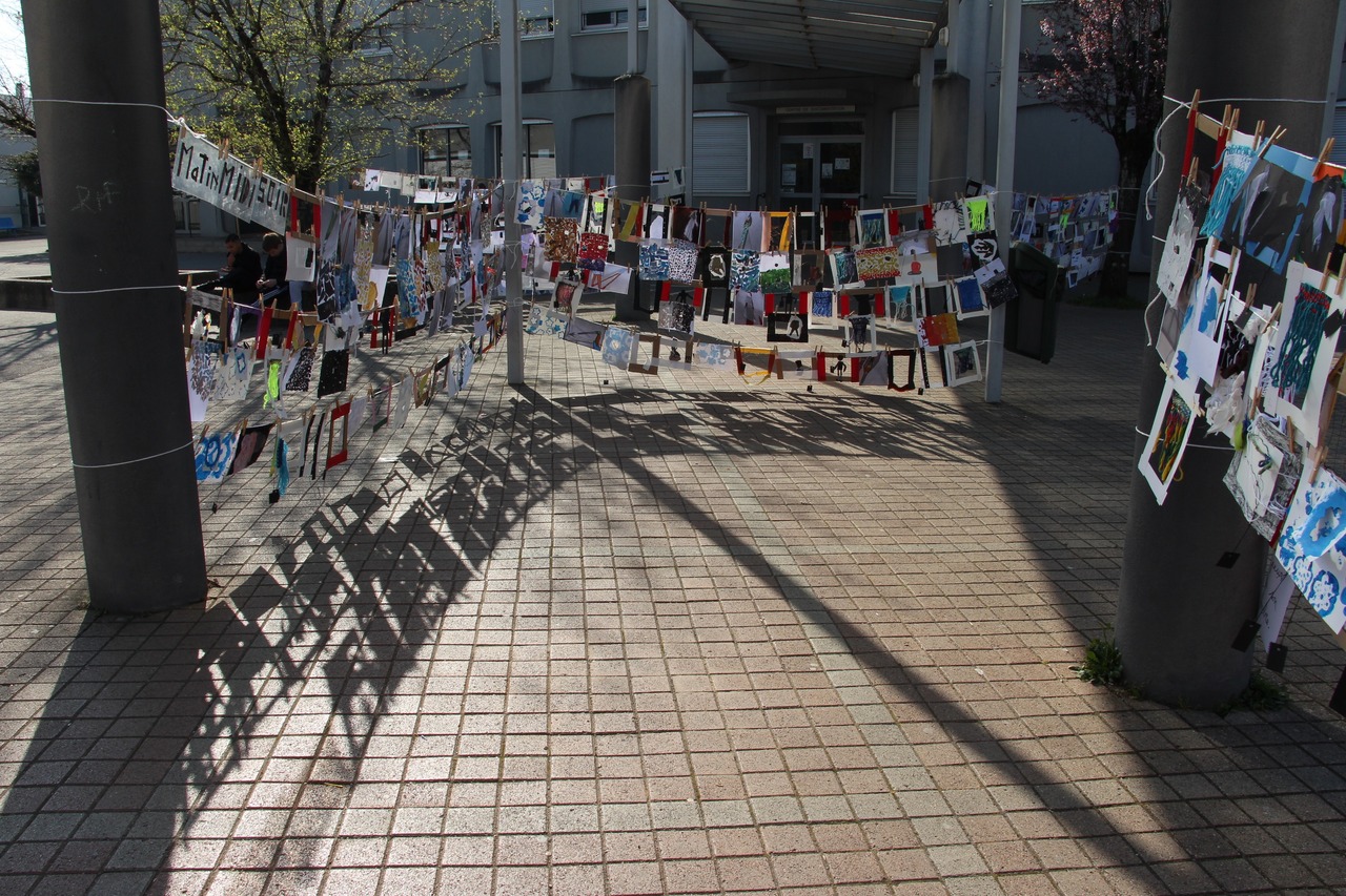 Collège « Les iris » - Villeurbanne © Maelle Pasquier