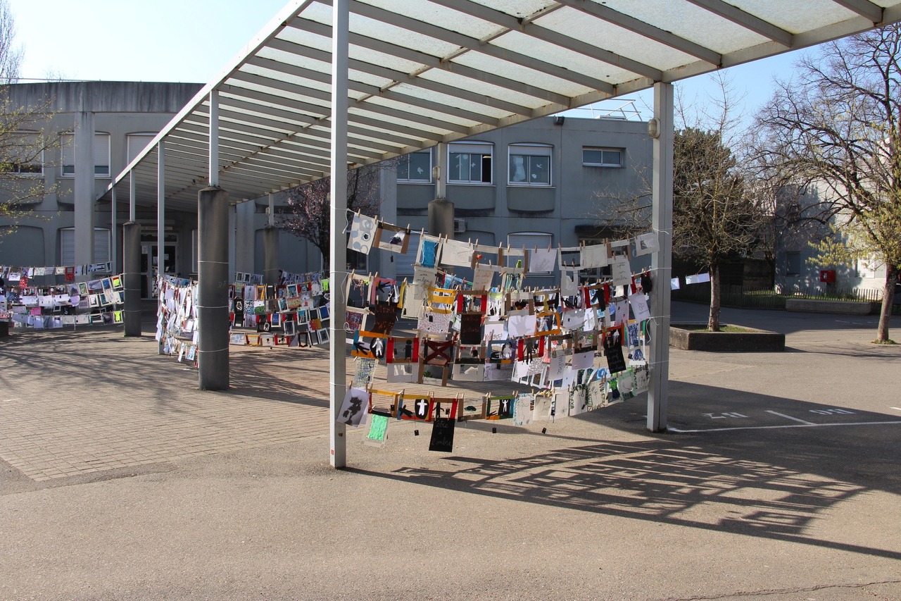 Collège « Les iris » - Villeurbanne © Maelle Pasquier