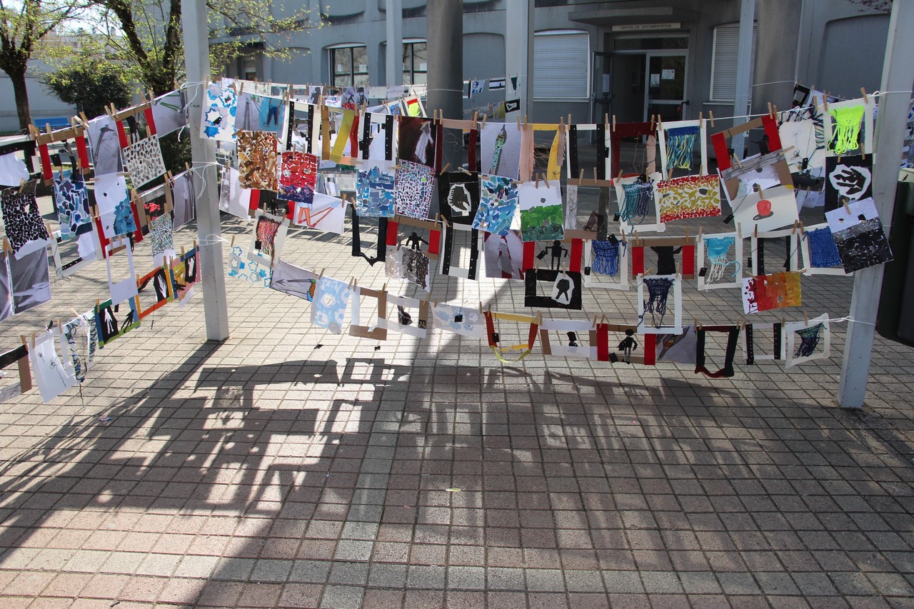 Collège « Les iris » - Villeurbanne © Maelle Pasquier