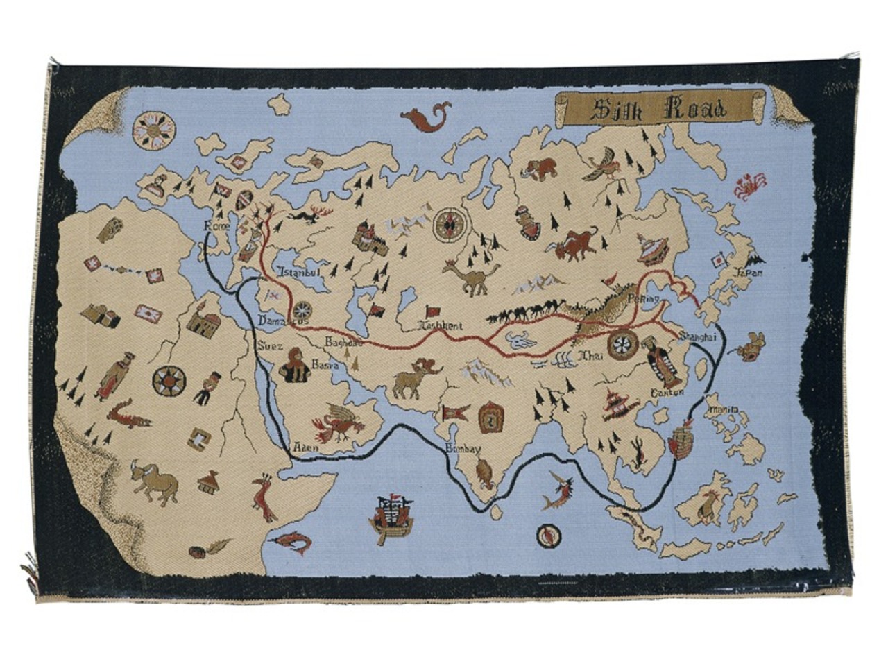 Silk Road  © © Lyon, musée des Tissus et des Arts décoratifs - DR