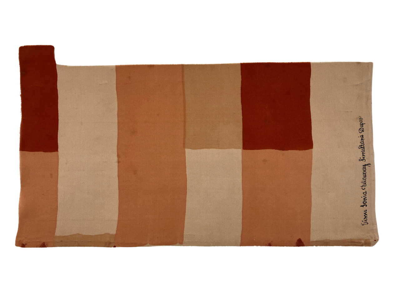 Sonia Delaunay, Tissu simultané n°34, coloris 8, Paris, 1924. MT 36974.12. Don de Sonia Delaunay, 1974. © © Lyon, musée des Tissus et des Arts décoratifs — D.R.